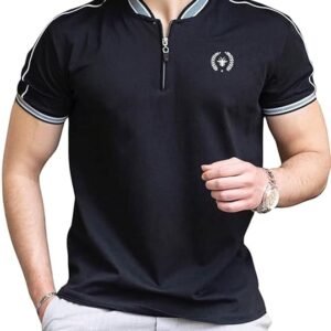 Cotton Rich Polo T Shirt | Collar Tshirts | Half Sleeves | Plain-Regular Fit (Available in Plus Size and Combo Pack of