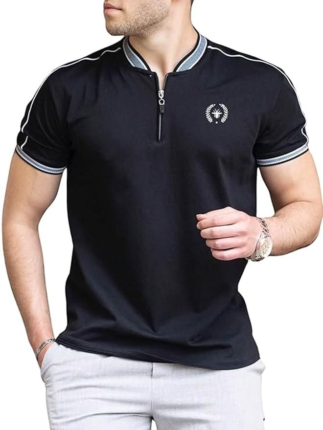 Cotton Rich Polo T Shirt | Collar Tshirts | Half Sleeves | Plain-Regular Fit (Available in Plus Size and Combo Pack of