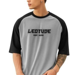 Men Polycotton Classy Look Regular Fit Round Neck Half Sleeve Tshirt| Colorful Oversized Fit T-Shirt for Mans