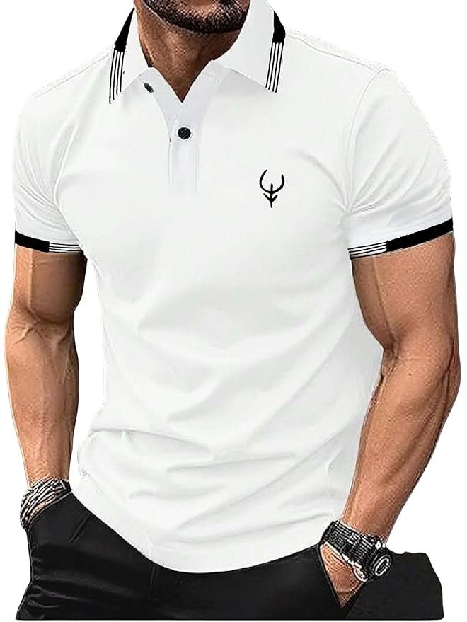 T Shirt for Men || T Shirt for Man || Collar T Shirt Style Men (Packs Also Available) (Polo-40-43)